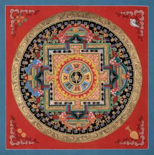 Original Handcrafted Mantra Mandala | Spiritual Arts and Gifts
